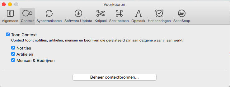 OSX Context